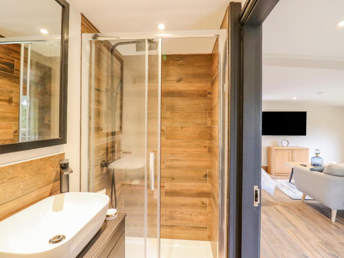 The Cabin At Evelyns Retreat Corwen Exteriör bild